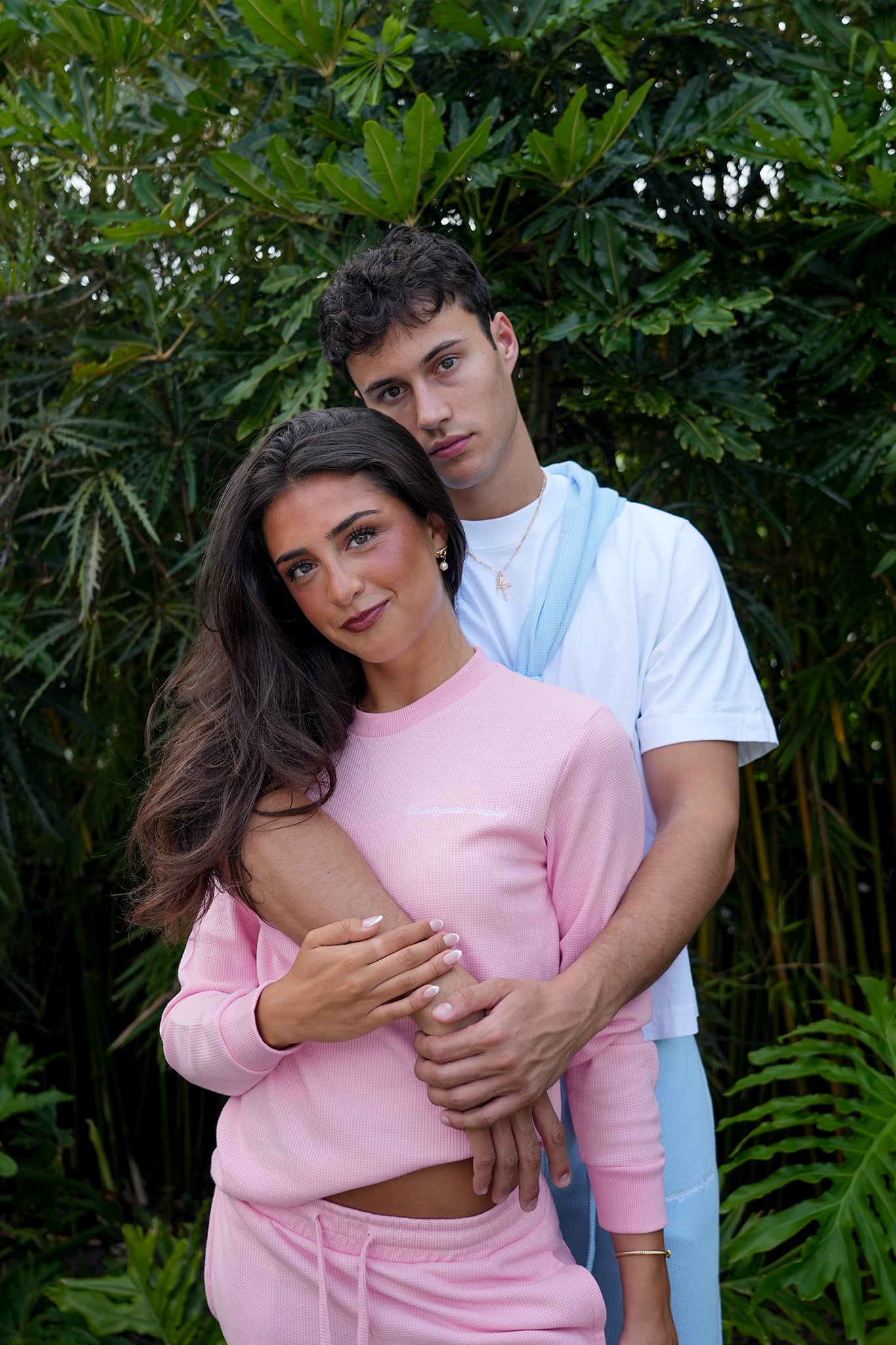 Countryside Staples Pastel Pink Waffle Knit Longsleeve