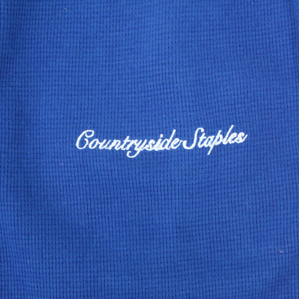 Royal Blue Waffle Knit Lounge Sweats