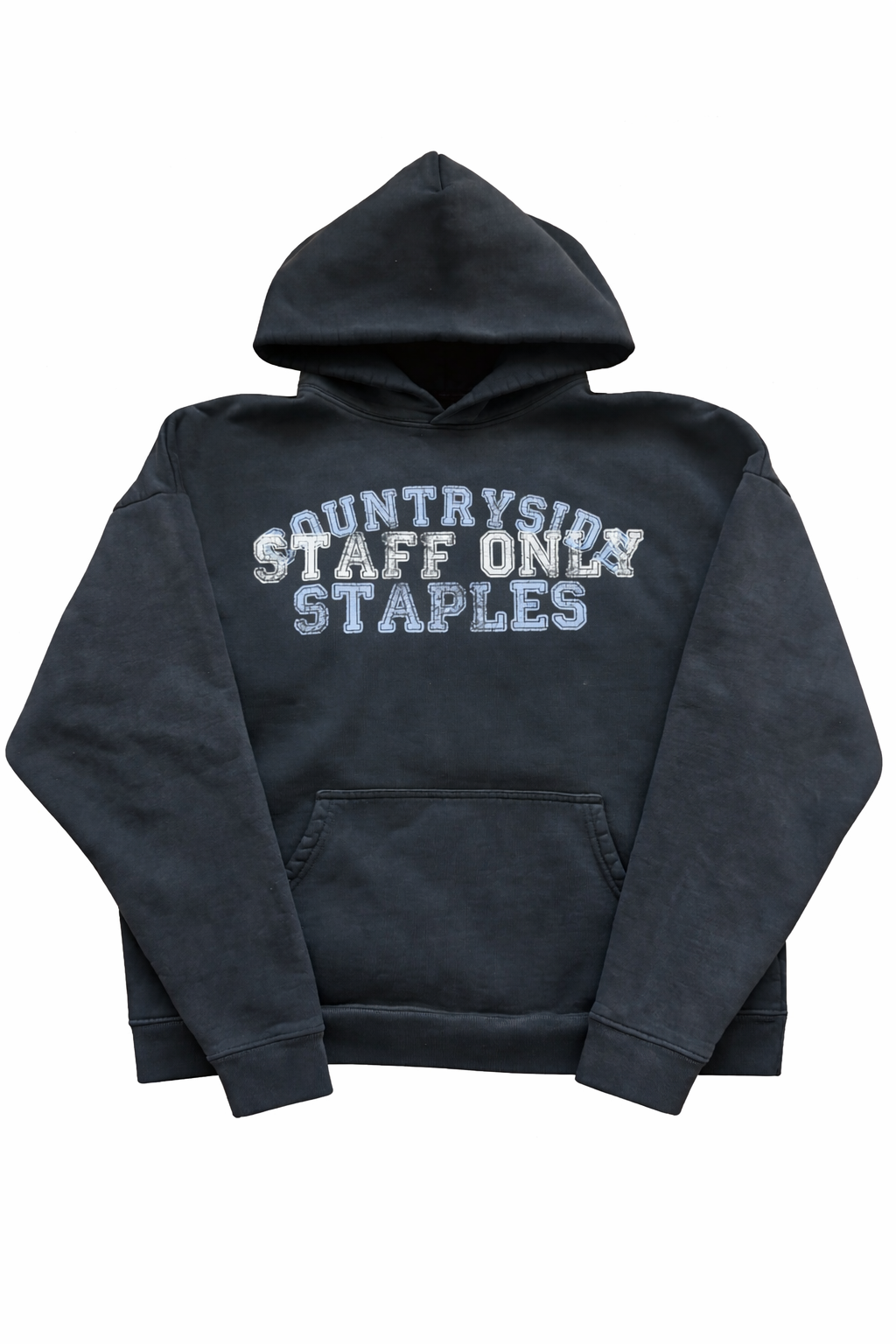 Black Staff Only Hoodie